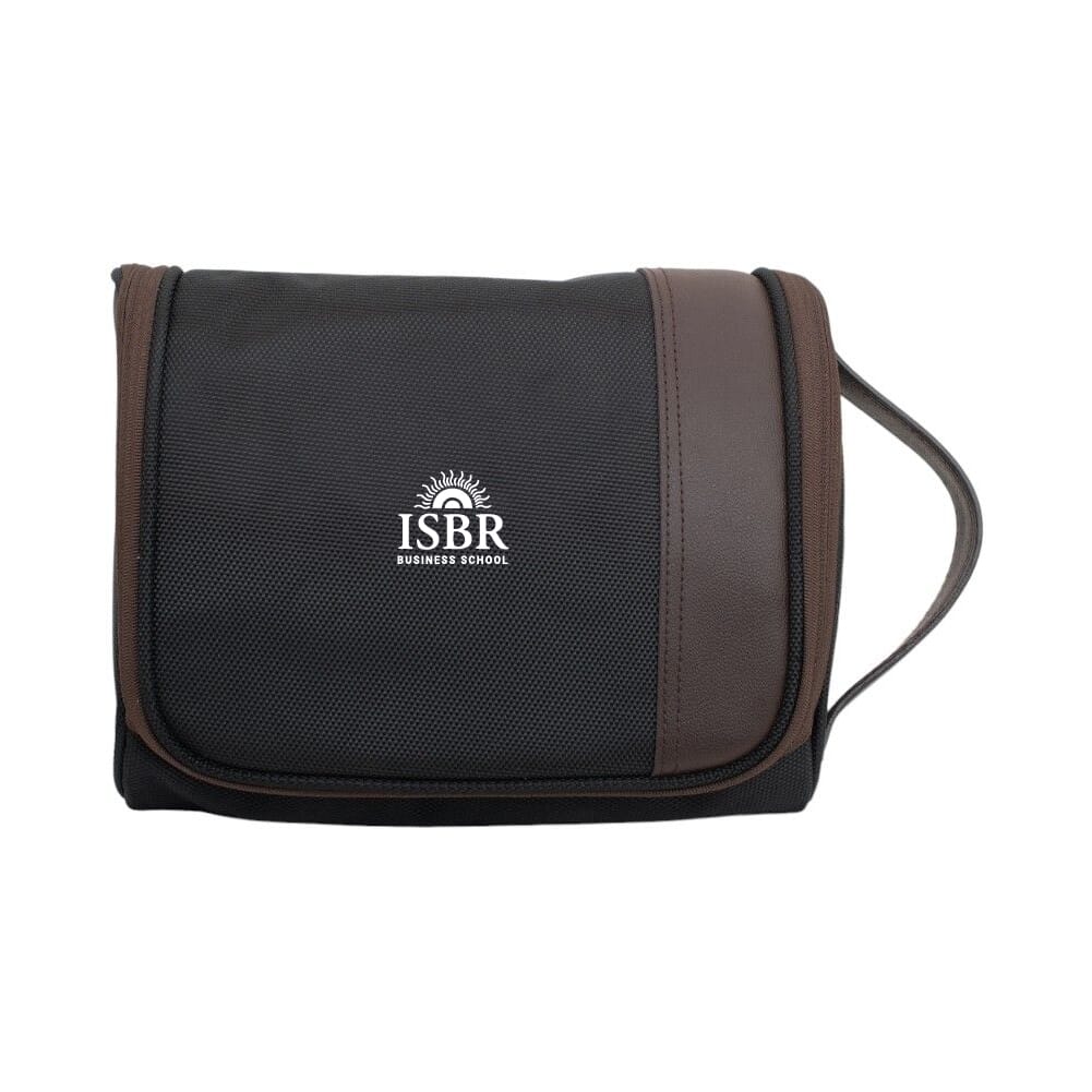 Musk Travel Bag- Black With Brown- 3.04L